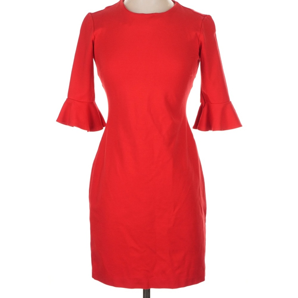 Banana Republic Red Midi Dress